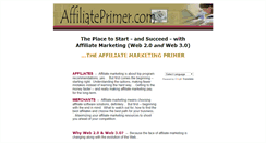 Desktop Screenshot of affiliateprimer.com
